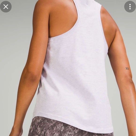 Sz 18 Lululemon Tank Heathered Lavender - Picture 2 of 4